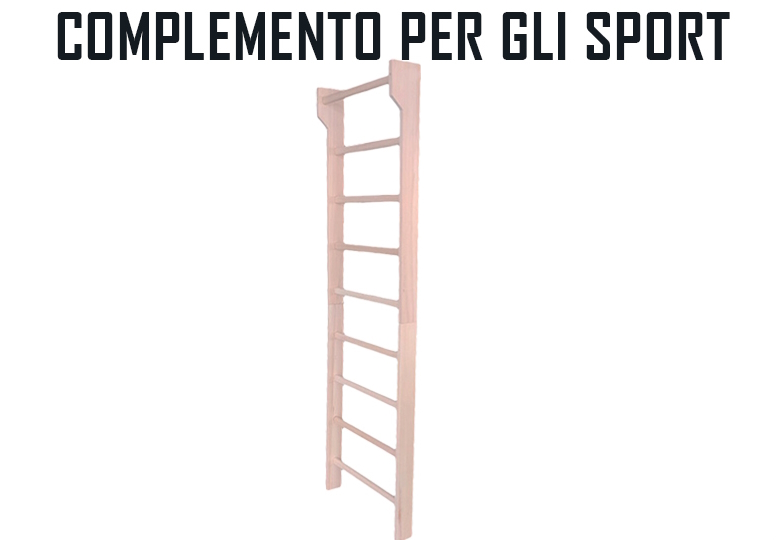 Parete da arrampicata in legno